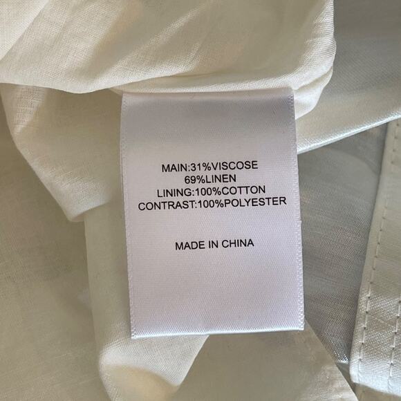 AJE Chateau Mini Dress Ivory - Picture 8 of 10